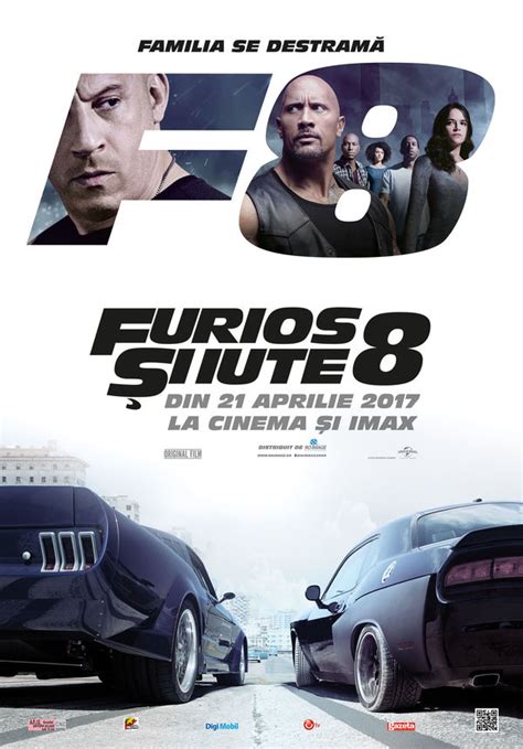 Это восьмая часть франшизы форсаж. Fast & Furious 8 - Furios şi Iute 8 (2017) - Film ...