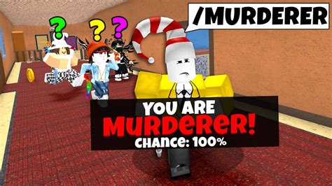 Developer of murder mystery 2! GIVING MYSELF MURDERER IN MURDER MYSTERY 2 AS FAKE ANT ...