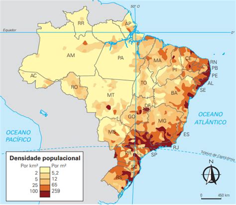 Distribuição Da População Brasileira Cola Da Web