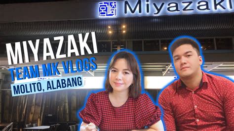 Japanese Restaurant Miyazaki Molito Alabang Team Mk Vlogs Youtube