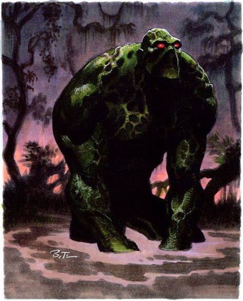 Best Art Ever Featuring Swamp Thing Folio 2 The Geek Likes