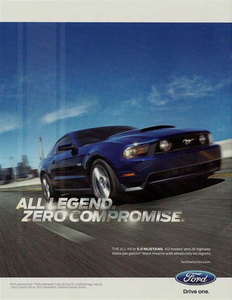 2011 ford mustang gt print ad — stangbangers