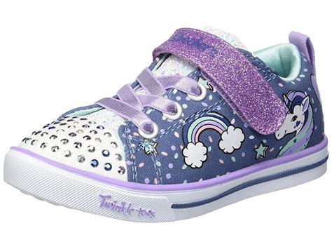 Skechers Kids Skechers Girls Unicorn Cazu Low Top Lace Up Walking