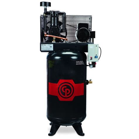 Chicago Pneumatic 5 Hp 80 Gallon Air Compressor Rcp 338vs4