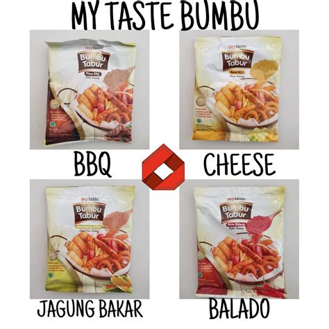 Jual My Taste Bumbu Tabur Rasa Bbq Keju Jagung Bakar Balado 100gr