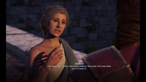 Assassin S Creed Odyssey Kassandra And Old Woman Having Lesbian Sex
