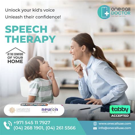 Best Speech Therapist In Dubai One Call Doctor Is One Of T Flickr