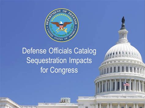 Defense Officials Catalog Sequestration Impacts For Congress 315th