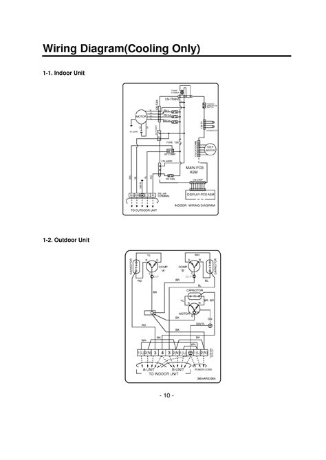Air Conditioner Electrical Diagram Wiring Diagram And Schematics