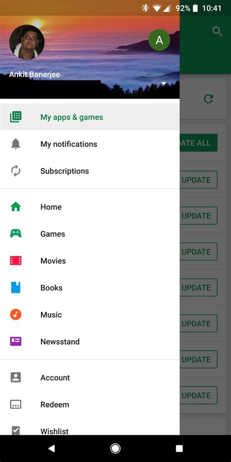 1 using the app store tabs. How to find purchased apps on the Google Play Store ...