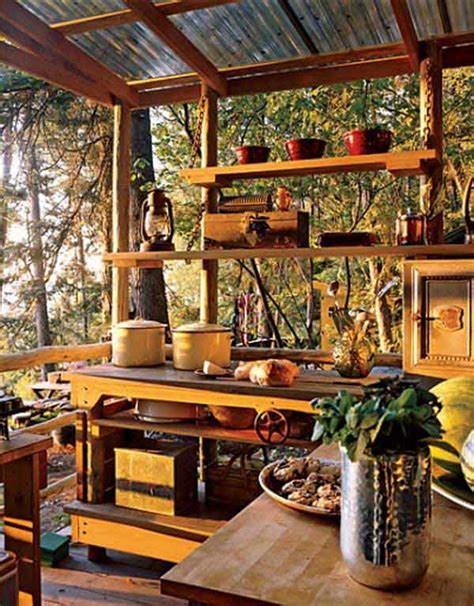 Small cabin kitchen design ideas. Outdoor Kitchen Ideas Let You Enjoy Your Spare Time ...
