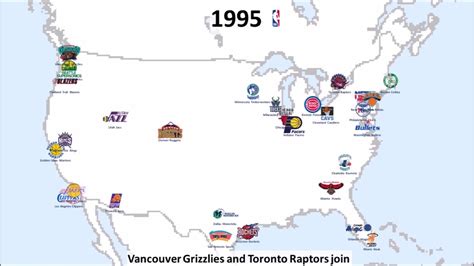 Nba Team And Logo History 1946 2017 Youtube