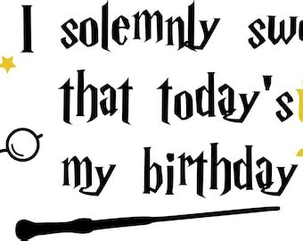 Harry Potter Birthday Svg Free - 2182+ Amazing SVG File - Free SVG Download