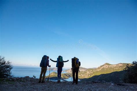 Hike Stock Photo Image Of Trekking Backpacker Independent 4116896