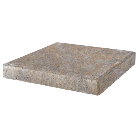 Pavestone 12x12 Square Yukonsmooth Concrete Patio Stone Common 12 In