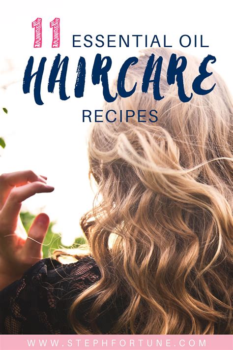 11 Of The Best Diy Hair Care Recipes With Essential Oils Diy Hair