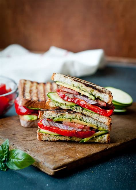 View top rated healthy panini recipes with ratings and reviews. Double Stuffed Lemon Basil Pesto Panini | Food recipes, Food, Cooking recipes