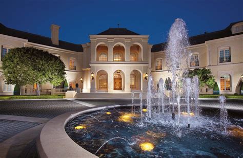 Water Fountain Driveway Expensive Houses Most Expensive Big Mansions