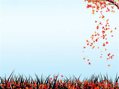 Autumn Nature Backgrounds Holiday Nature Templates Free Ppt Grounds