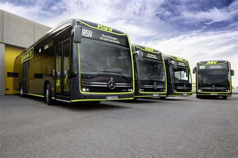Elektrobusse von Mercedes Benz für Reutlinger E Linie