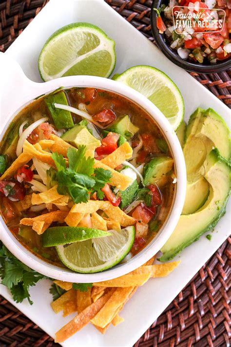 Featured in 25 soup recipes. Cafe Rio Chicken Tortilla Soup | Favorite Family Recipes