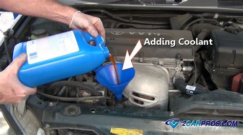 Adding More Coolant To Car There Have Been Significant Log Book