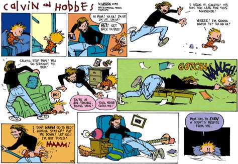 Mom Has To Earn Her Respite Calvin Hobbes Comics
