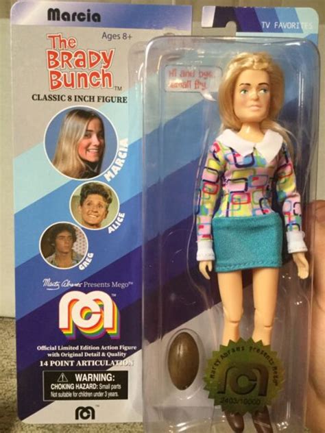 Mego Marcia Brady Broken Nose The Brady Bunch 8” Figure Limited Edition