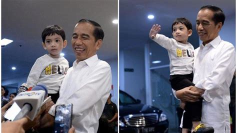 Sosok Jan Ethes Cucu Presiden Jokowi Yang Curi Perhatian Saat