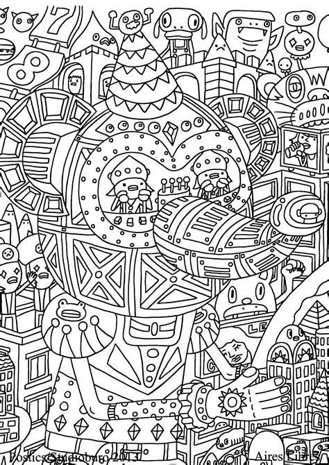 Doodle Art Free To Color For Kids Doodle Art Kids Coloring Pages