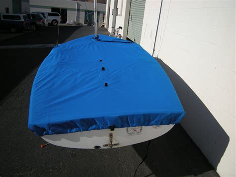 420 Sailboat Mast Up Flat Cover Mooring Cover Slo Sail And Canvas