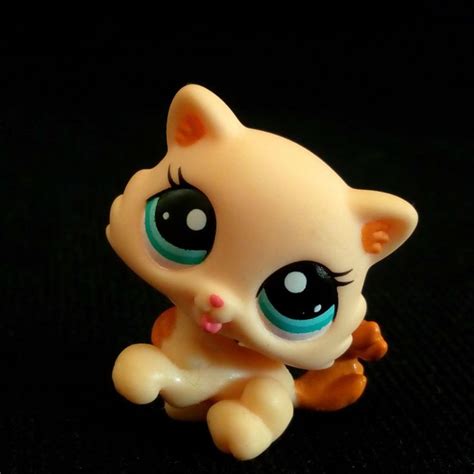 Littlest Pet Shop 2326 Kitten Cat Baby Lps Toy Hasbro Cream Pet Shop