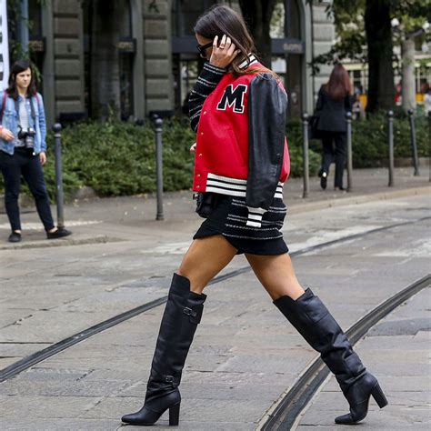 How To Wear Over The Knee Boots Popsugar Fashion