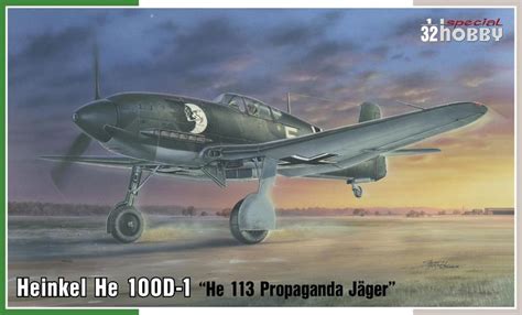 Heinkel He 100d ‘he 113 German Propaganda Jäger Special Hobby Sh32009