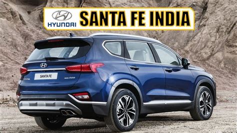 The 2021 hyundai santa fe features a wider, more aggressive front grille, digital display and a panoramic sunroof. 2020 HYUNDAI SANTA FE INDIA - LAUNCH, PRICE AND ALL ...