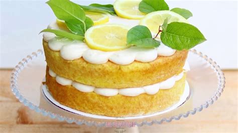 How To Frost A Naked Lemon Cake With The Best Easy Lemon My Xxx Hot Girl