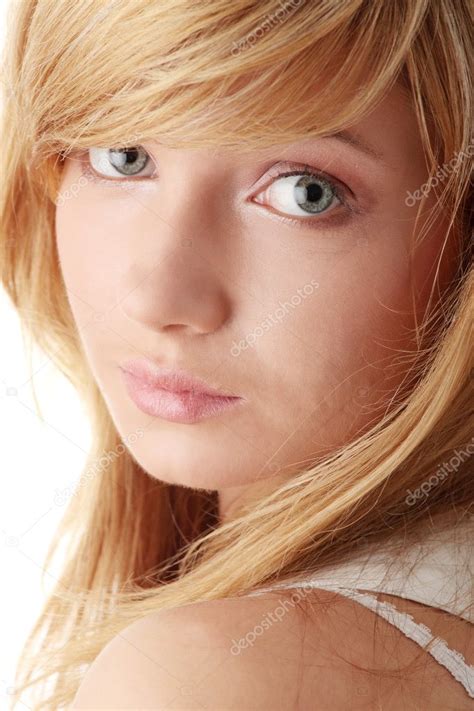 joven hermosa rubia adolescente chica fotografía de stock © piotr marcinski 5009291