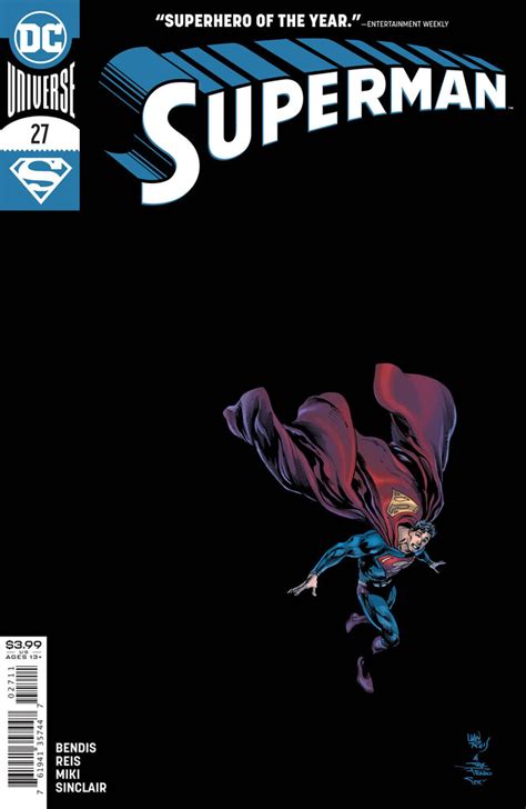 Superman 27 111120 Cover A Ivan Reis And Joe Prado Comic