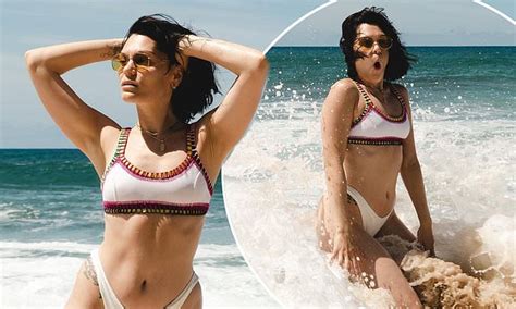 Jessie J Showcases Her Enviably Toned Frame In A White Bikini During