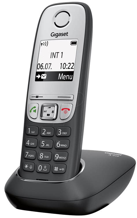 GIGASET A415SW: DECT telephone, 1 handset, black at reichelt elektronik