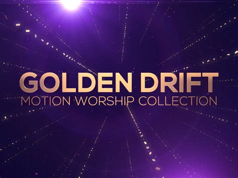 Golden Drift God Bless Motion Worship Youth Worker