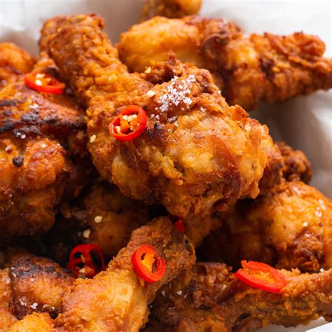 The taste of indian chicken fry is mild spicy with deep fried tender chicken. Mama Noi's Thai Fried Chicken - Marion's Kitchen