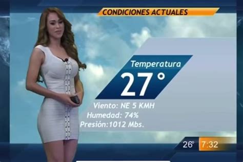 Stunning Mexican Weather Girl With Onlyfans Account Stripped Down For