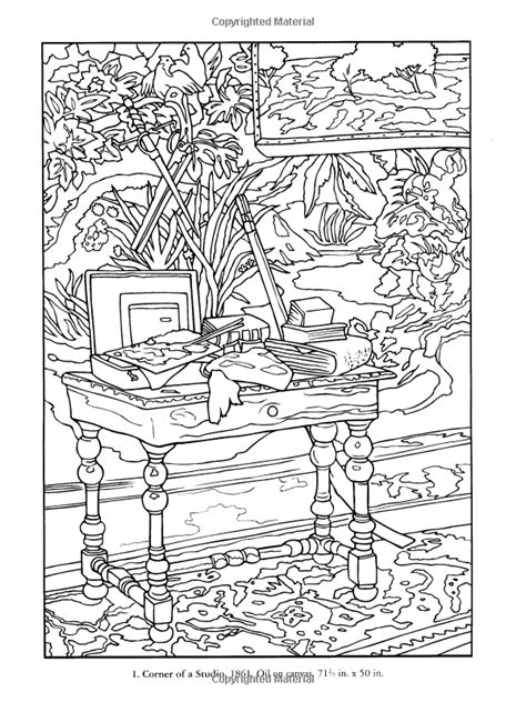 Monet completed the oil painting in 1890 as part of his meules (haystacks) series, depicting rural life near his home in the normandy. Color Your Own Monet Paintings ☆ Colouring Page | Coloring ...
