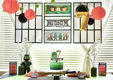 Ninjago Birthday A Ninjago Birthday Party Catch My Party