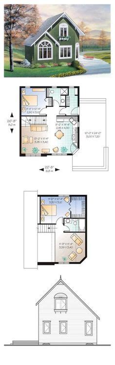 Small 2 Bedroom Cabin Plan 840sft Plan891 3 Modern Style House