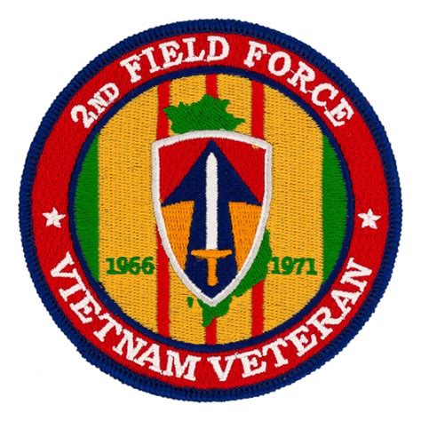2nd Field Force Vietnam Veteran Patch Flying Tigers Surplus