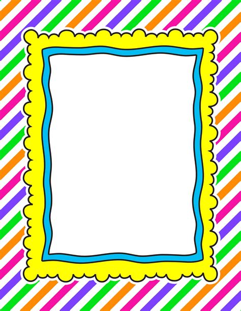 Frame Clip Art Borders Page Borders Design Borders For Paper
