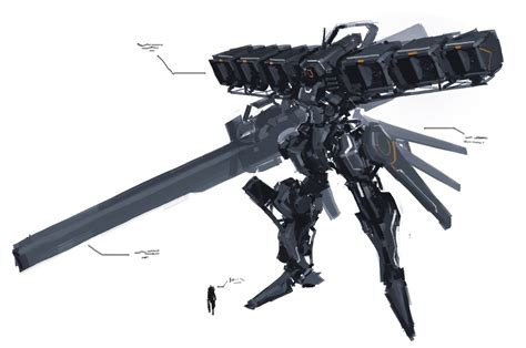 Pin By Phil Warwick On Heavy Weaponry Ll Armored Core Robots Concept