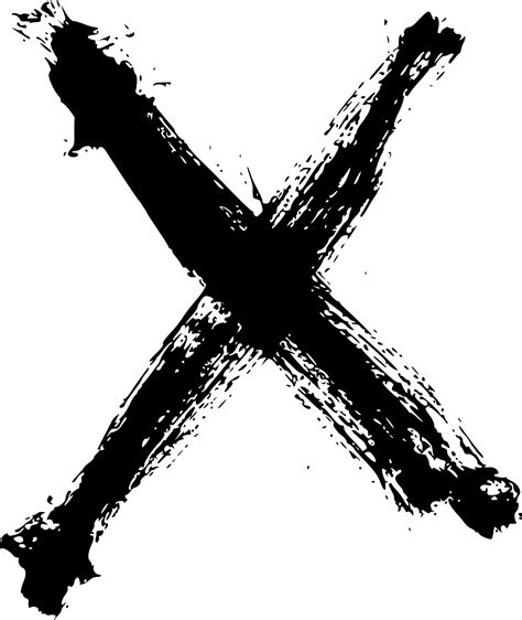 8 Grunge X (PNG Transparent) Vol.2 | OnlyGFX.com png image